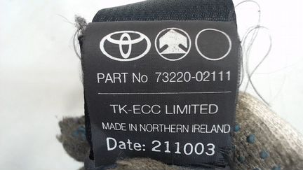 Ремень безопасности левый передний Toyota Corolla