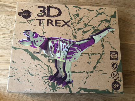 3Д пазл Tirex