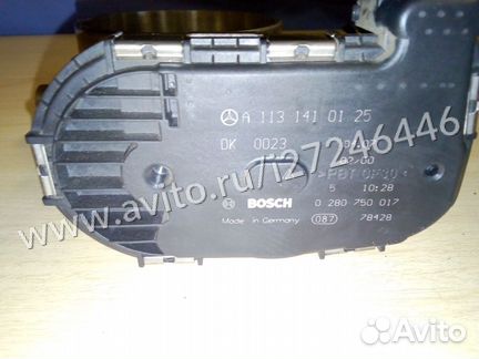 Дроссельная заслонка Мерседес A 1131410125