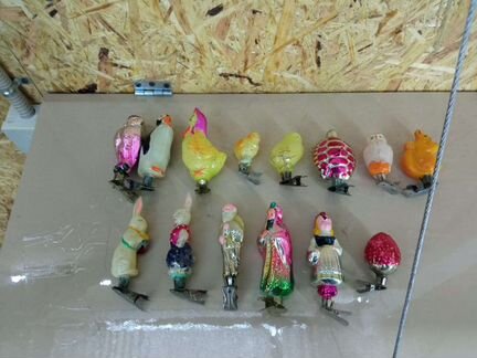 Ёлочные игрушки 80 годов