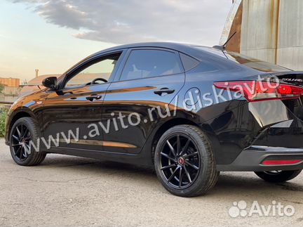 17 4-100 чёрный мат для Лада Х-рей