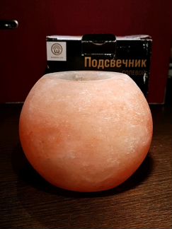Подсвечник соляной в упаковке