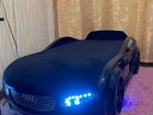 Детская кровать машина с подсветкой
