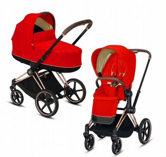 Коляска Cybex Priam 2020 Autumn Gold