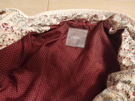 Куртка демисезонная стёганая для девочки Next