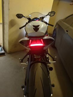 Крепление номера с LED на BMW S1000RR 19-20 гг