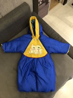 Комбинезон трансформер зимний для мальчика