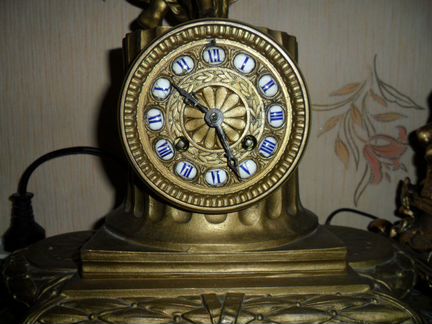 Часы каминные старинные с боем