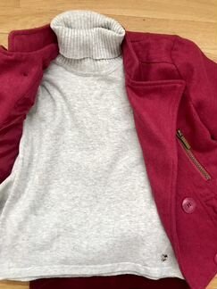 Комплект полупальто, Водолазка и брюки штаны