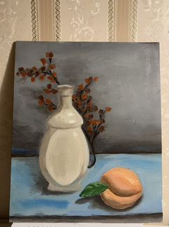 Картина Кувшин и персик