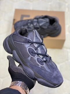 Adidas yeezy boost 500 черные мужские женские