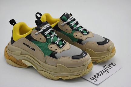 Balenciaga triple s зеленые