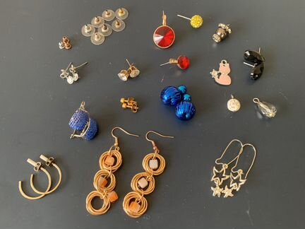 Серьги, подвески, бижутерия