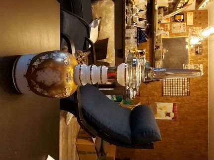 Ваза богемского стекла