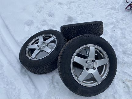 Комплект зимней резины с дисками Ice Contact 2 195