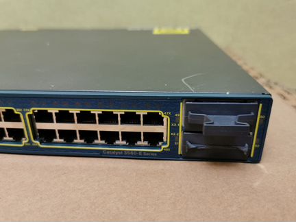 Коммутатор Cisco WS-C3560E-48TD-E