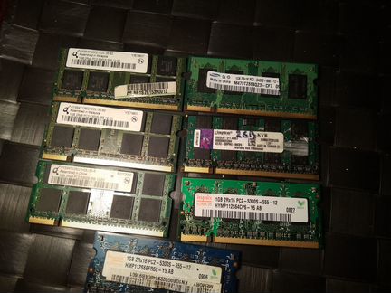 Оперативная память DDR2 для ноутбука 1GB