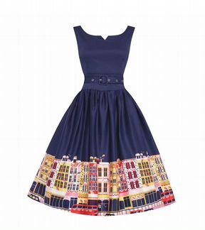 Платье вечернее пинап Lindy bop