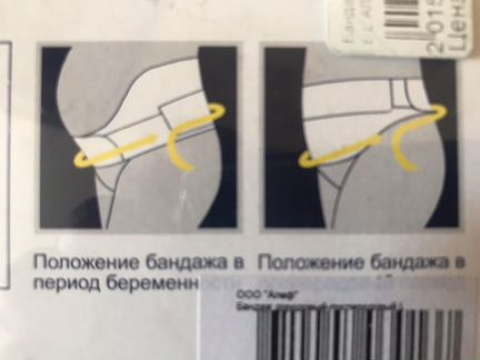 Бандаж дородовой и послеродовой